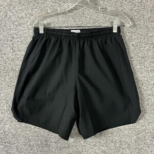 Outdoor Voices Men's Size Small Black High Stride 7" Activewear Lined Shorts